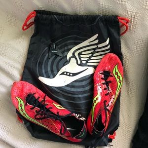 Saucony track spikes